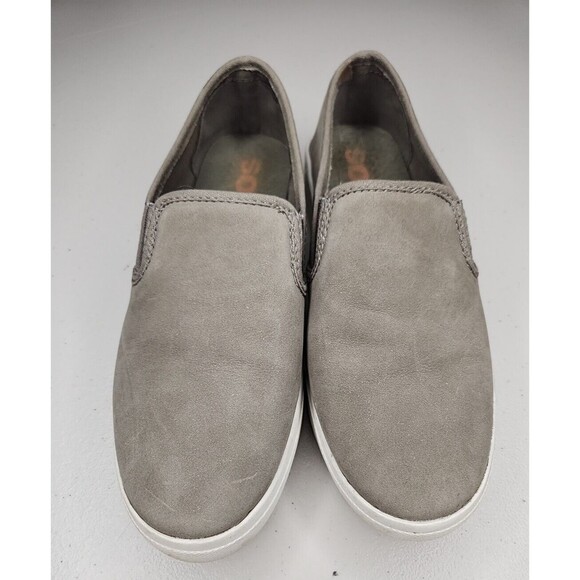 Sorel Campsneak Gray Suede Leather Slip On Flats Loafers Sneakers Women’s Size 7 - Picture 2 of 8